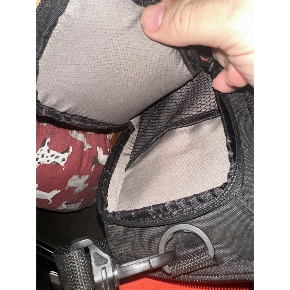 Camera Bag Case Logic DCB307k SLR Camera Holster Black With Orange Lines Medium